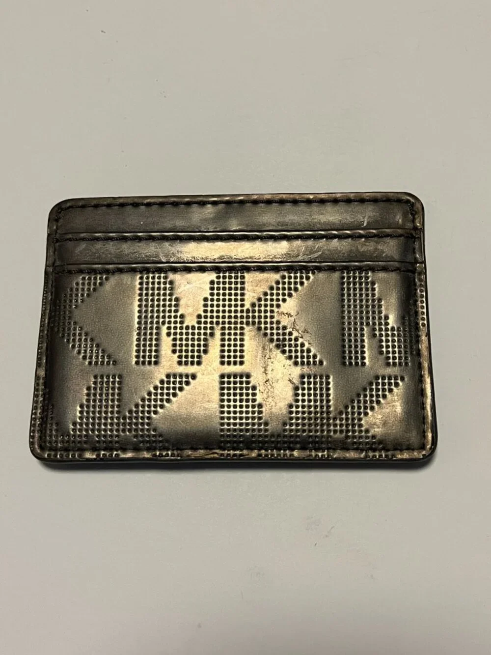 MICHAEL KORS Metallic Card Holder